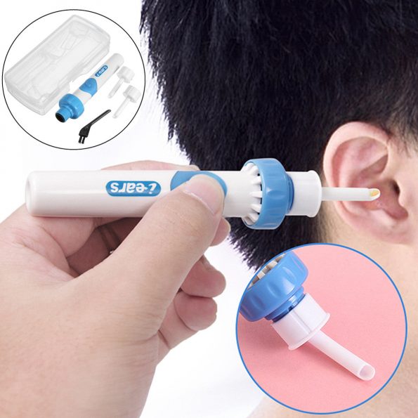 elektrische vacuüm oorsmeerreiniger zuigen trillingen oor lepel verwijderen pijnloos hulpmiddel