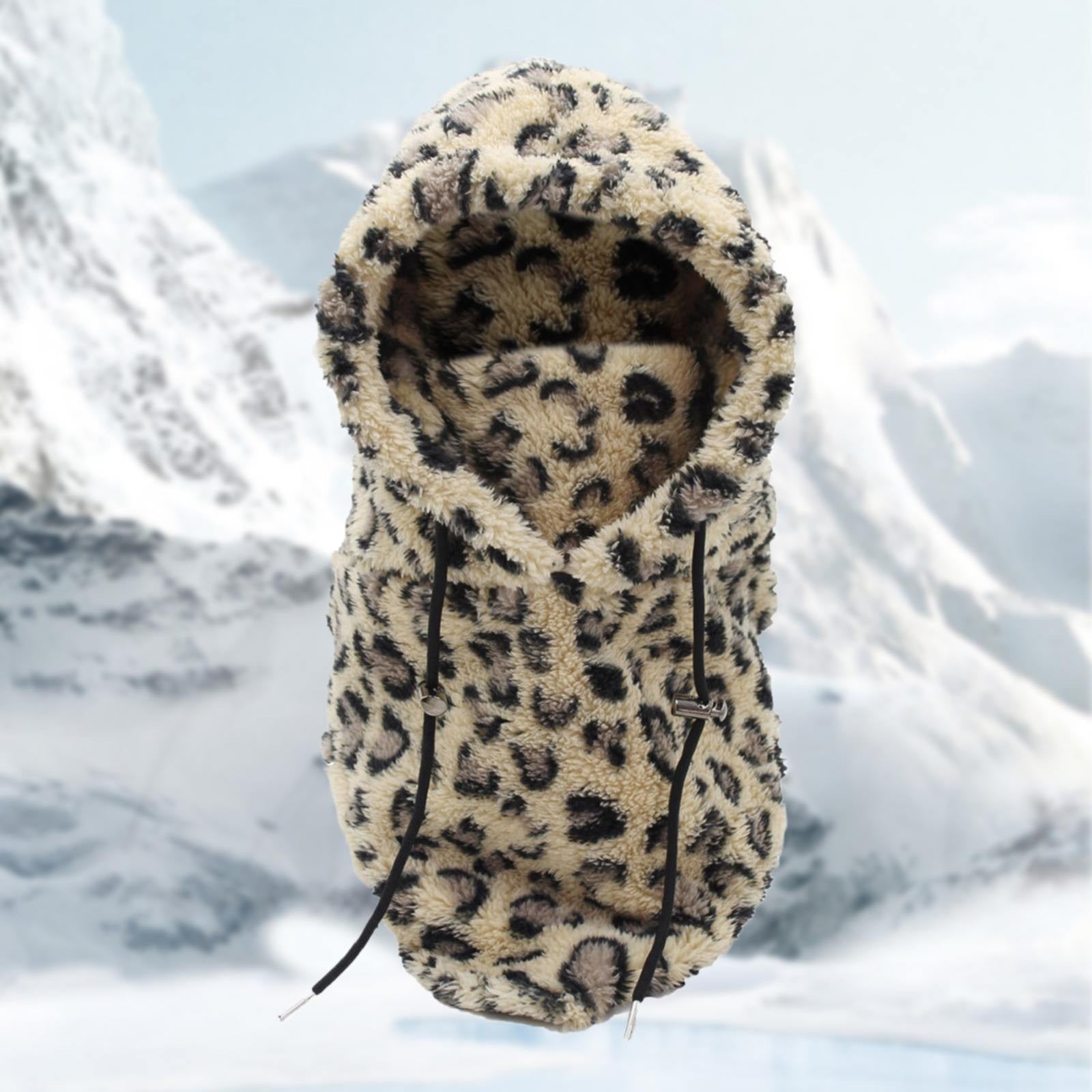 Full face muts – warme zachte muts die het hele gezicht bedekt – heerlijk tegen de koude winterdagen