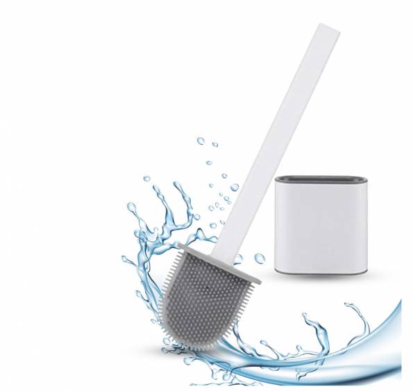 Siliconen Toiletborstel met Houder?