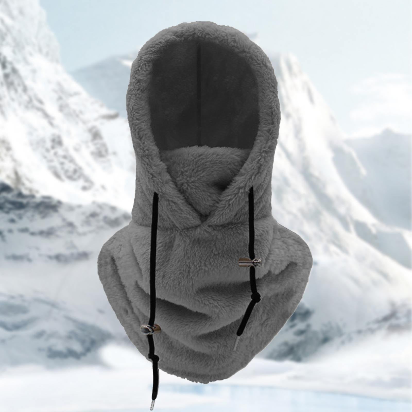 Full face muts – warme zachte muts die het hele gezicht bedekt – heerlijk tegen de koude winterdagen