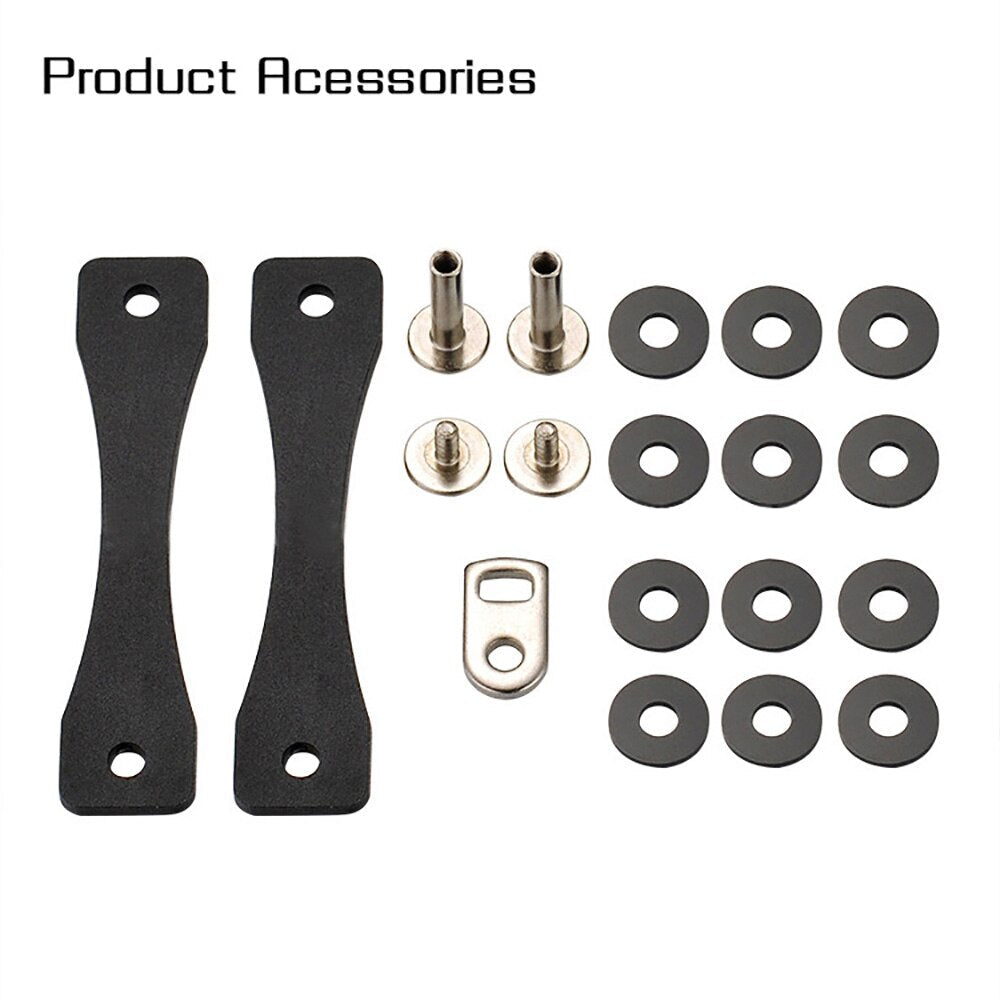 Lichtgewicht sleutel organizer - leuk cadeau- sleutel etui - sleutel organizer - zwart - handig